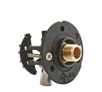 SOMATHERM FOR YOU, Kit de fixation pour robinet de WC - Raccords à sertir M12/17 pour tube PER Ø12 - Installation rapide sur plaque de plâtre 9,5 à 25mm - Étanchéité garantie