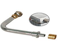 SOMATHERM FOR YOU, Kit de raccordement cannes de radiateur à glissement PER Ø16, comprenant 2 cannes et 2 raccords Bicône mâle 15/21, idéal pour une installation rapide et esthétique