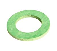 SOMATHERM FOR YOU, Lot de 10 Joints en Fibre Vert 15/21 - Étanchéité pour installations sous Vibrations, températures extrêmes et Fortes Pressions jusqu'à 100 Bars