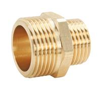 Mamelon laiton réduit Double Mâle 26/34-33/42