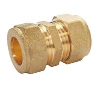 SOMATHERM FOR YOU, Manchon à compression en laiton pour tube cuivre Ø10 mm - Raccordement plomberie durable - Compatible avec tous tubes cuivre - Idéal pour eau chaude et froide