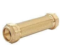 SOMATHERM FOR YOU, Manchon de réparation en laiton pour tube PE Ø32, raccord à serrage extérieur, étanchéité optimale, joint torique EPDM, résistant jusqu'à 20 bars, usage eau potable