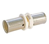 Somatherm Manchon égal à sertir PER Ø12 – Inox, installation rapide, 10 bar, compatible H/U/RF