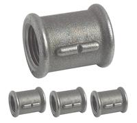 SOMATHERM FOR YOU, Manchon Fonte Galva Double Femelle 33/42 N° 270 - Raccord résistant à la corrosion, idéal pour réseaux d'eau chaude et froide, compatible avec raccords galva (Lot de 4)