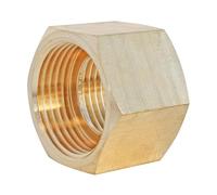 SOMATHERM FOR YOU, Manchon laiton brut double femelle 20/27 - Sachet de 2 pièces - Raccord plomberie pour eau chaude et froide - Compatible avec tous raccords laiton filetés