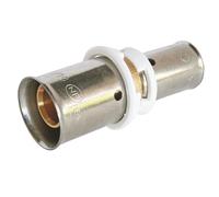 SOMATHERM FOR YOU, Manchon réduit à sertir PER Ø20-Ø16, compatible avec outils H, U, RF Installation rapide, acier inoxydable, pression max 10 bars, température 5°C à 90°C