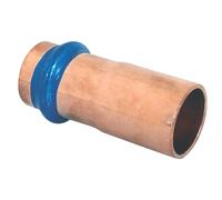 SOMATHERM FOR YOU, Manchon réduit cuivre à sertir MF Ø14 Ø12, raccord indémontable conforme EN1057, pression max 16 bars, température max 95°C, joint d'étanchéité EPDM, profil V