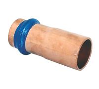 SOMATHERM FOR YOU, Manchon réduit cuivre à sertir MF Ø16 Ø14, raccord à sertir certifié ATEC et QB, joint d'étanchéité EPDM, pression max 16 bars, température max 95°C
