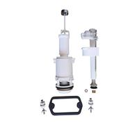 SOMATHERM FOR YOU, Mécanisme de chasse à tirette latérale, alimentation basse, montage facile et silencieux Ensemble complet avec robinet flotteur, accessoires et joint inclus