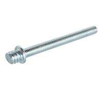 SOMATHERM FOR YOU, Patte à vis métal à épaulement, acier nickelé, filetage M7/150 (Ø5), longueur 40 mm, sachet de 5 pièces, idéale pour fixation durable et serrage optimal