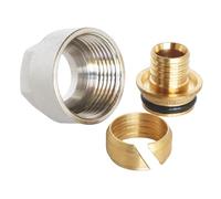Coupleur femelle adaptateur à compression en laiton Fixoconnect EK 3/4" x 20mm