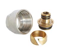 Raccord laiton à compression pour tube multicouche EK 3/4" x 20mm Fixoconnect