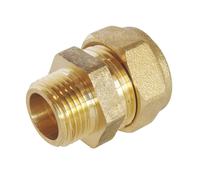 SOMATHERM FOR YOU - Raccord à compression laiton TC 14 - Mâle 15/21