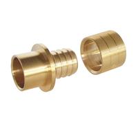 Raccord PER à glissement à souder sur tube cuivre 20mm x 16mm Fixoconnect