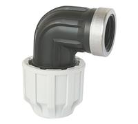 Raccord plastique PE coude femelle diametre 25 - F20x27