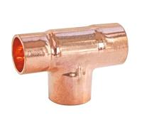 SOMATHERM FOR YOU, Raccord cuivre à souder Té réduit triple femelle Ø16-12-16 pour plomberie, conforme NF, idéal pour réseaux d'eau sanitaire et chauffage, installation facile