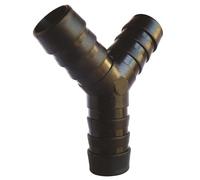 SOMATHERM FOR YOU, Raccord de jonction Y pour tuyau d'évacuation de machine à laver - Dimensions 18 x 23 mm - Installation rapide - Corps en plastique - Compatible lave-linge et lave-vaisselle