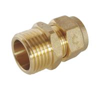 Somatherm Raccord droit mâle PER Fixoconnect 12 mm x 15/21 - 1/2"