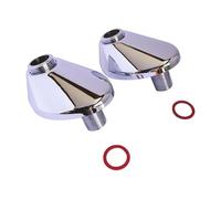 SOMATHERM FOR YOU, Raccord excentré 45mm avec rosace intégrée - Mâle 15/21 à Mâle 20/27 - Laiton chromé - Idéal pour rattrapage d'entraxe et installation horizontale