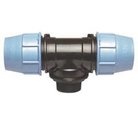 SOMATHERM FOR YOU, Raccord Té Mâle 1/2" pour tube PE Ø20 mm - Polypropylène haute résistance - Installation rapide - Normé ACS - Pression 16 bars - Température max 80°C - Étanchéité fiable