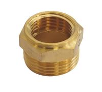 SOMATHERM FOR YOU, Réduction laiton Mâle 20/27 - Femelle 15/21, raccord brut pour connexion rapide, résistant à la corrosion, compatible avec tous raccords filetés, étanchéité facile