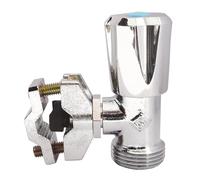 SOMATHERM FOR YOU, Robinet de piquage autoperceur pour machine à laver, installation facile sans soudure, compatible tubes cuivre Ø10-16mm, sortie Mâle 3/4", corps laiton chromé