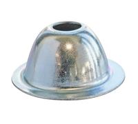 SOMATHERM FOR YOU, Rosace conique en acier nickelé H14 mm - Sachet de 5 pièces - Maintien écartement régulier canalisation/mur - Filetage 7/150 pour colliers de fixation