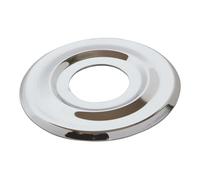 SOMATHERM FOR YOU, Rosace plate chromée 55mm - Lot de 2 - Raccord 20/27 - Idéale pour habiller le contour des robinets et tuyauteries - Finition élégante et discrète