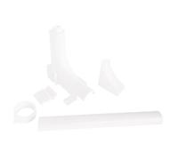 SOMATHERM FOR YOU, Sortie de chape simple en plastique blanc pour tube PER de 12 à 16 mm - Kit de 3 pièces pour courbure à 90° sans pincement - Idéal pour alimentation en eau