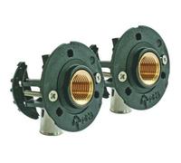 SOMATHERM FOR YOU - Système de fixation de robinetterie Douche ou Bain/Douche pour tube PER de diamètre 16 - Kit complet avec raccords à Sertir F15/21 - Le plus résistant du marché -Fabriqué en France