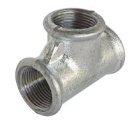 SOMATHERM FOR YOU, Té égal en fonte galvanisée triple femelle 50/60 N° 130 - Raccords résistants à la corrosion, compatibles avec tous les raccords galva, idéal pour réseaux d'eau