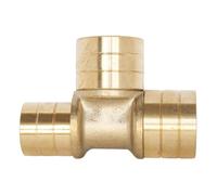 SOMATHERM FOR YOU, Té réduit à glissement PER Ø16-Ø16-Ø12, facile à poser, résistant à la corrosion, corps en laiton, norme NF, compatible avec tubes PER, pression max 10 bars