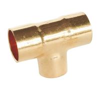 SOMATHERM FOR YOU, Té réduit cuivre à souder triple femelle pour tube Ø16-14-14 - Sachet de 2 pièces - Idéal pour raccordements plomberie eau chaude/froide