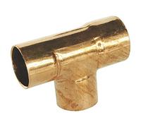 SOMATHERM FOR YOU, Té réduit cuivre à souder triple femelle pour tube Ø22-16-22, sachet de 2 pièces, idéal pour raccordements plomberie eau chaude/froide