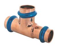 SOMATHERM FOR YOU, Té réduit en cuivre à sertir FFF Ø14 Ø12 Ø12 - Raccords de plomberie en cuivre pour installations sanitaires - Accessoire de qualité pour vos projets de plomberie