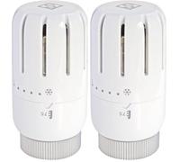 SOMATHERM FOR YOU, Tête thermostatique à dilatation liquide M30 x 1,5 - Plage de réglage 6°C à 28°C - Hystérésis 0,43 K - Installation horizontale recommandée - Keymark 011 (Lot de 2)