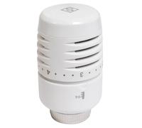 SOMATHERM FOR YOU, Tête thermostatique haute performance M30x1,5 à dilatation de liquide, compatible avec tous les robinets thermostatiques, installation horizontale, couleur blanche