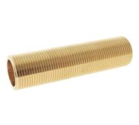 SOMATHERM FOR YOU, Tube fileté laiton brut à visser Mâle 20/27 - Longueur 10 cm - Sachet de 2 pièces - Raccord durable pour eau chaude/froide, idéal pour installations sanitaires