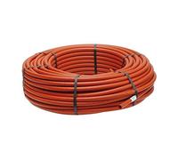 Tube PER nu rouge 25mm x 50m Fixoconnect