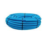 SOMATHERM FOR YOU, Tube PER-A pré-gainé Ø20/25 mm - Couronne 50m - Bleu - Normes NF et QB - Souple, facile à poser, compatible avec tous raccords PER - Garantie 10 ans