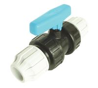 Robinet MDPE Pronorm 25mm x 25mm