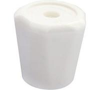 Somatherm - Volant de robinet manuel FOR YOU - Carré 6 mm blanc, ergonomique pour radiateur