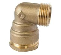 Somatherm Raccord coudé en laiton pour tube PE Ø20 mm Mâle 1/2" Sens unique 20 bar -10/+80°C 5 ans