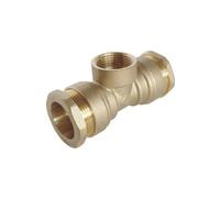 SOMATHERM FOR YOU - Raccord té femelle 1" laiton Ø32mm, 20 bars, -10/+80°C, Garantie 5 ans