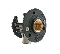 Somatherm - Sortie de cloison PER - FIXOPLAC Machine à laver - PER Ø12 coudé à glissement - Femelle 1/2" (15/21) - Somatherm