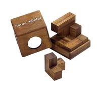 Somawürfel - Petit - 7 Pièces de Puzzle - Jeu de Réflexion Patience