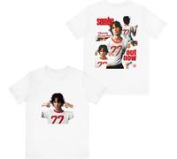 Sombr Merch I Barely Know Her Classic Graphic Tee T-Shirt Unisexe Adulte Manches Courtes Pull Streetwear Album Tour, blanc, L