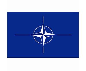 Sombre Industries drapeau militaire l'OTAN Alliance atlantique