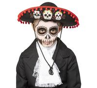 Sombrero Dia De Los Muertos Enfant Noir