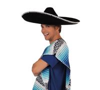 Sombrero - Juanito - Mexique - Noir - Adulte - Mixte - Extérieur
